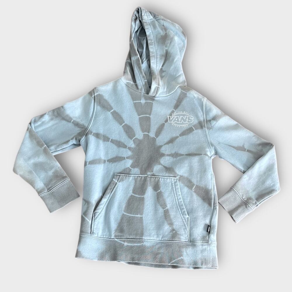 Kids Vans Tie-Dye Hoodie Sweatshirt Boys Sz 5 Cool & Comfy